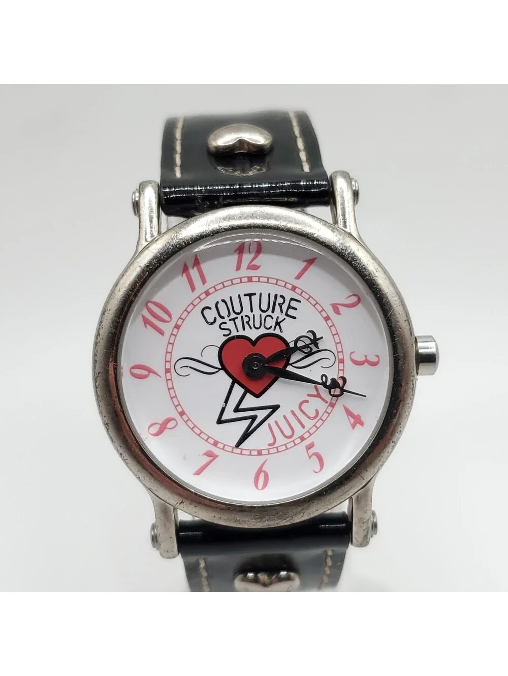 Juicy Couture struck watch JC.22.3.25.0076 Women New Battery Black Band 30mm
